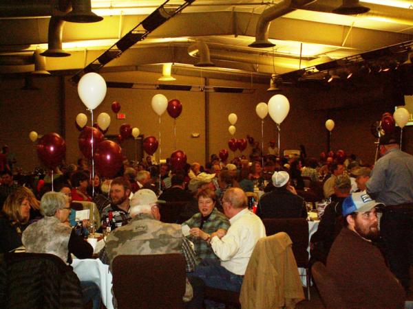 Attendees at the 2015 PF banquet at the Gateway Center in Helena